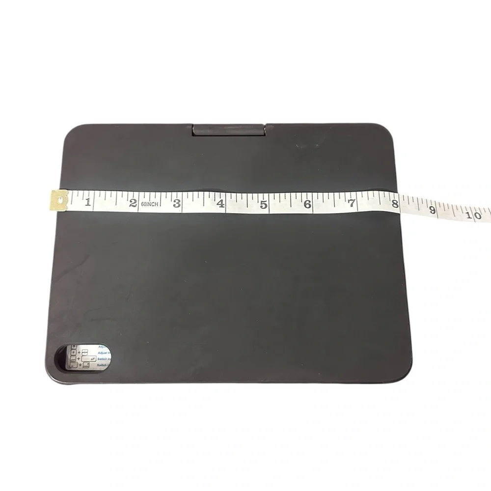 Black Tablet Keyboard Case with Integrated Touchpad